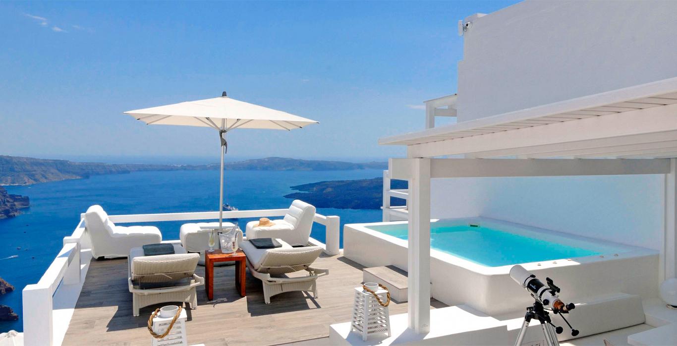 santorini hotels