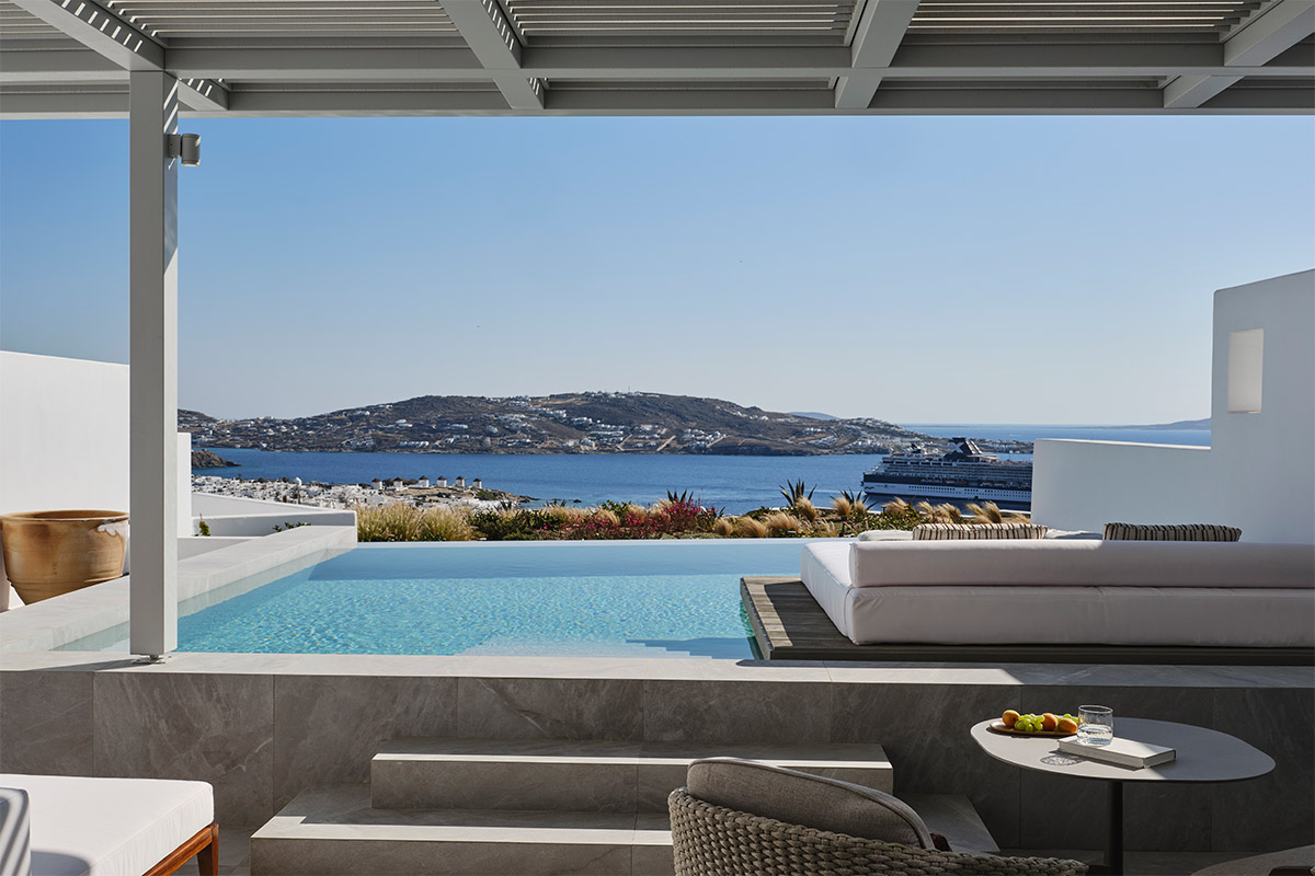 luxury mykonos town hotels